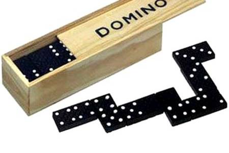 Juego de dominó madera