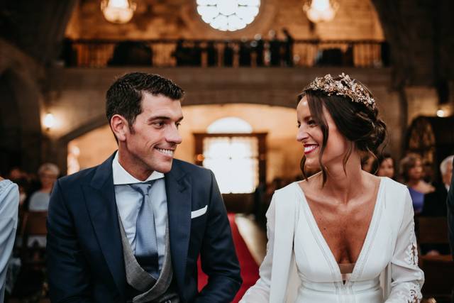 Maquillaje y peinado de novia