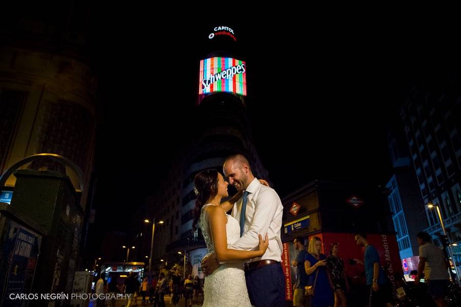 Postboda en Madrid