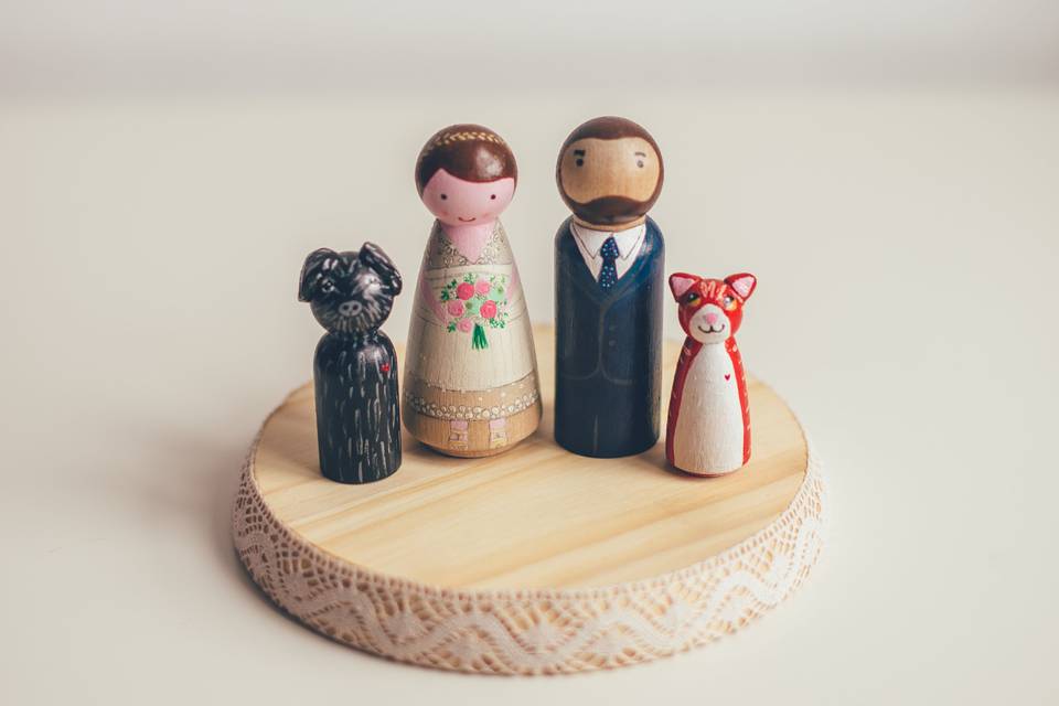 Figuras boda originales