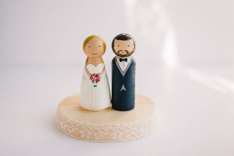 Wedding cake toppers