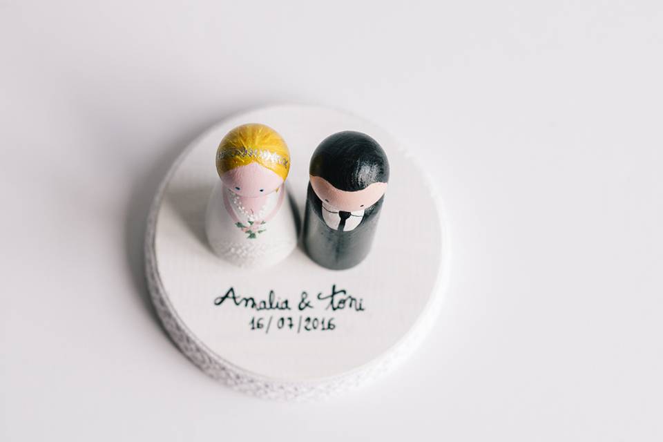 Figuras tarta boda