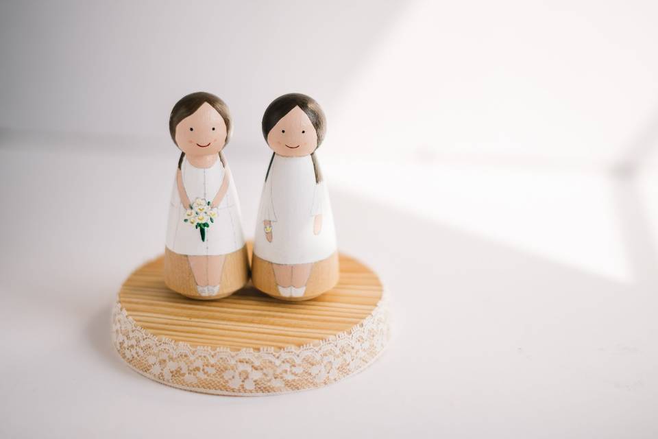 Novias, figuras boda