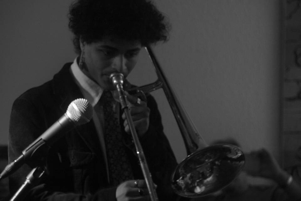 Pablo al trombón