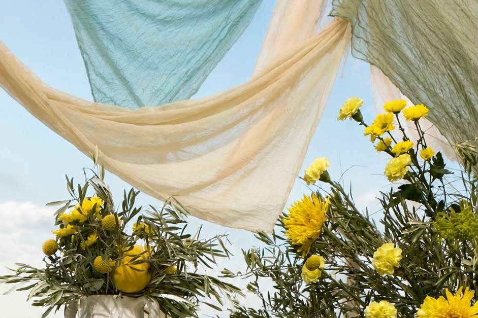 Boda mediterránea en la playa
