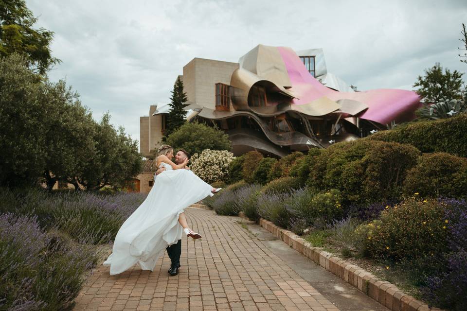Boda en Marqués de Riscal