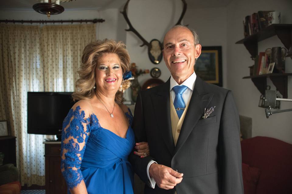 Los padres de la novia