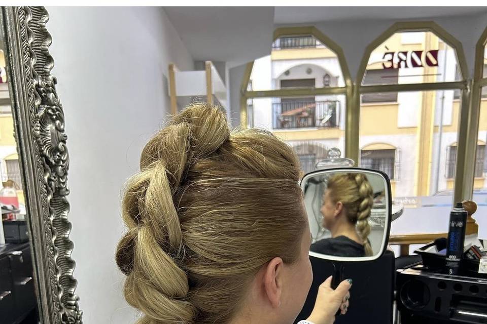 Trenza con volumen