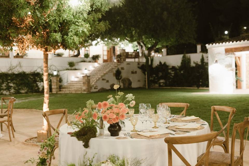 Cena en la zona nueva