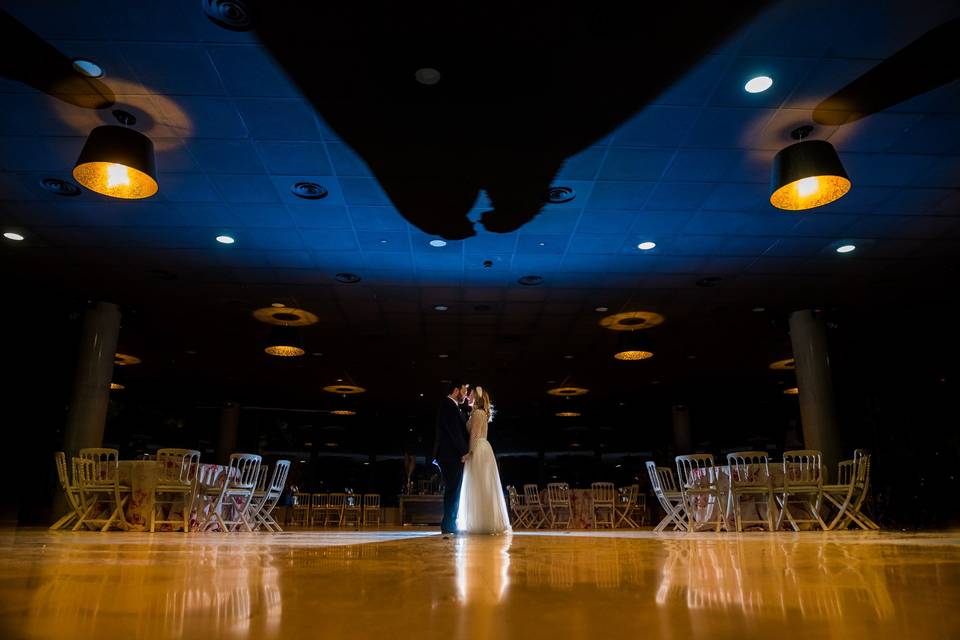 Los novios en la iglesia