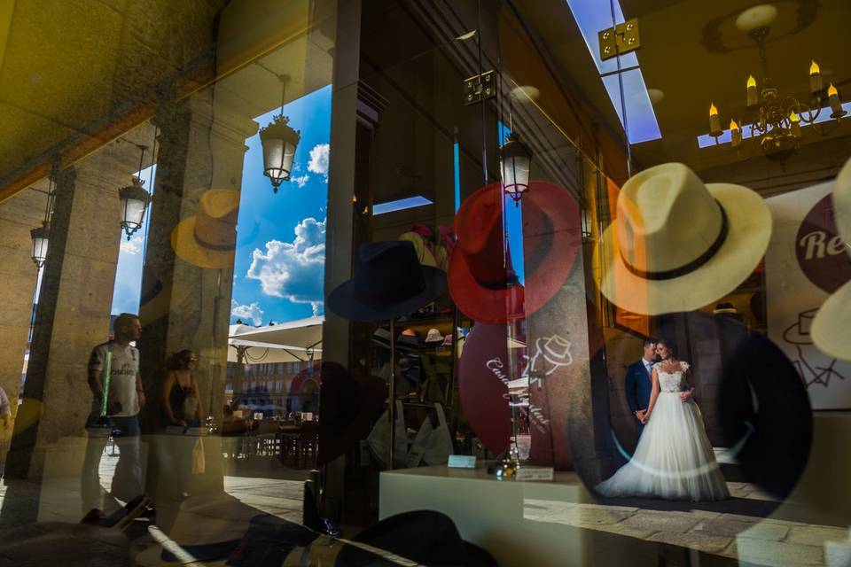 Vestido de novia de Maria Barragan