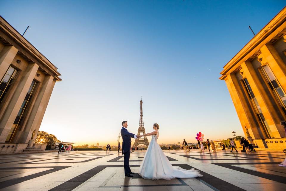 Postboda en París