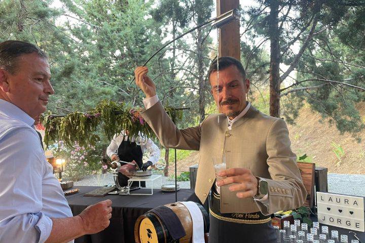 Venenciador profesional bodas