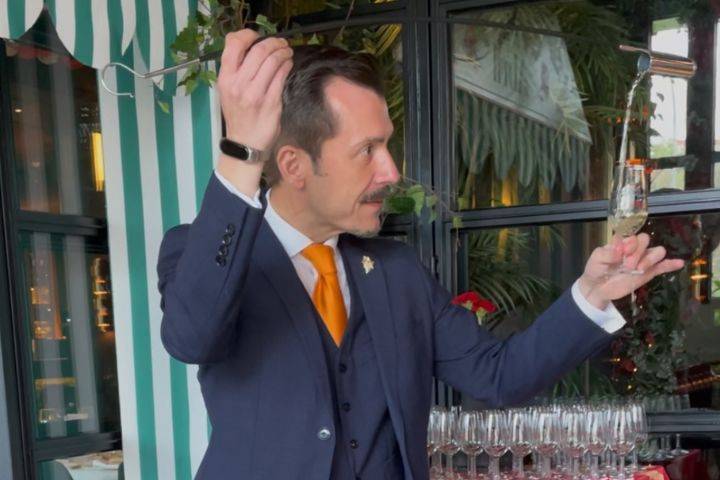 Venenciador profesional feria