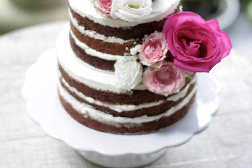 Naked cake