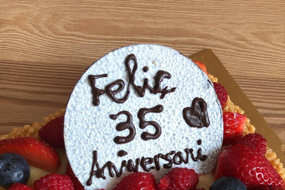 Tarta de cumpleaños