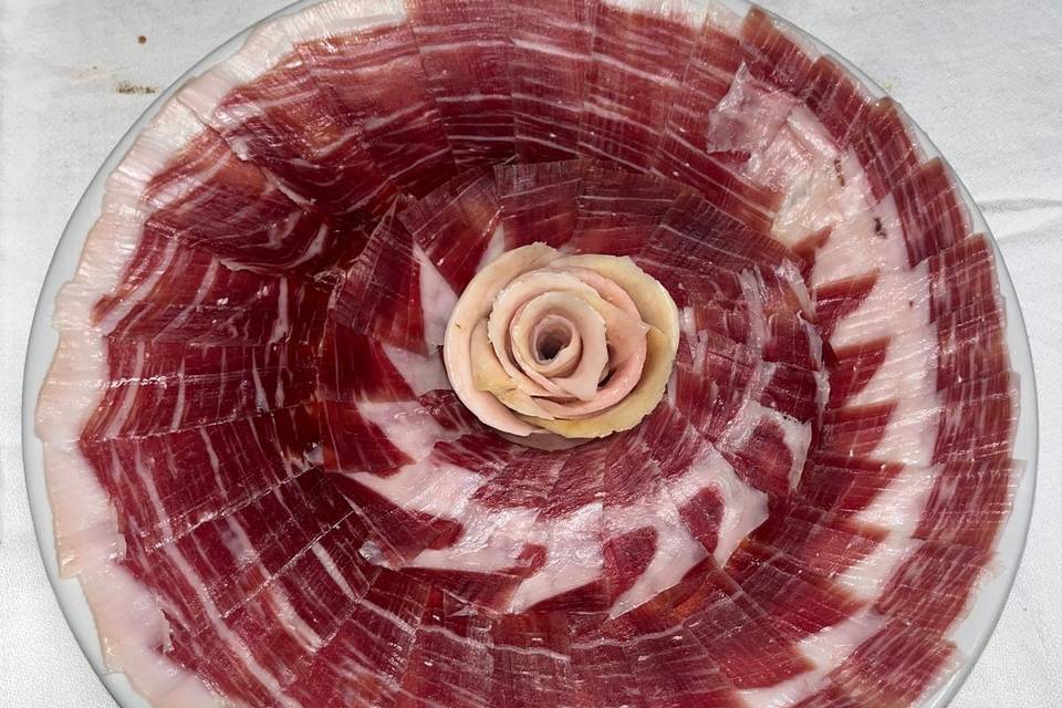 Plato de jamón