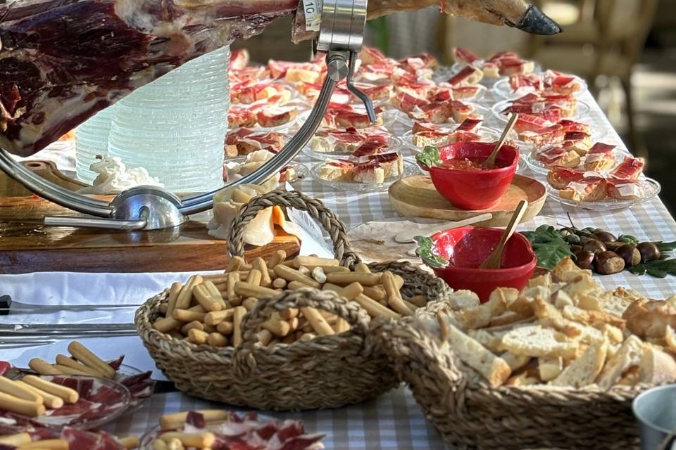 Mesa de jamón