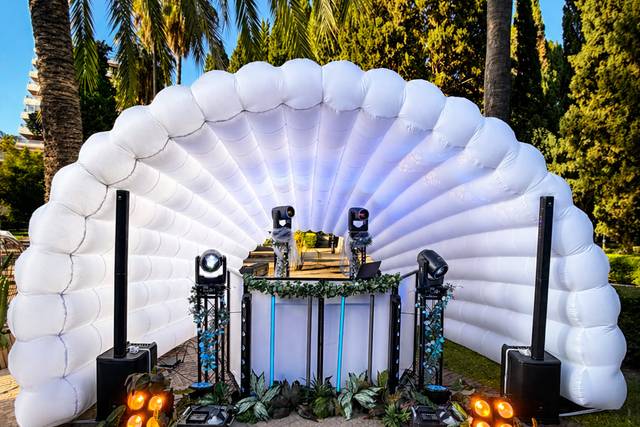 Carpa concha exterior