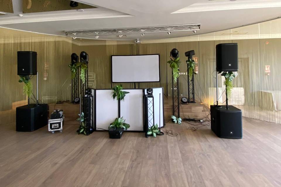 Equipo de sonido 4.000w