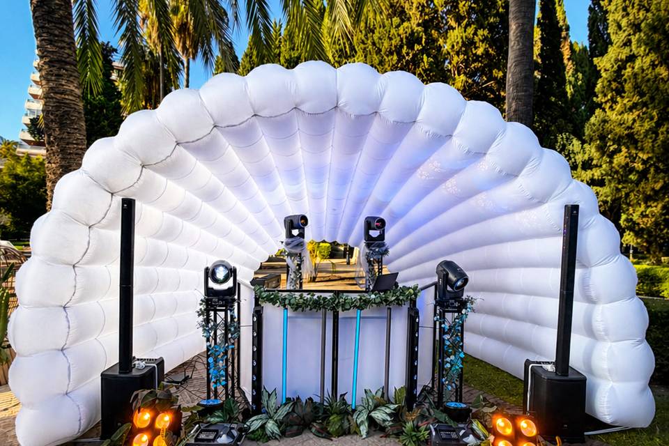 Carpa concha exterior