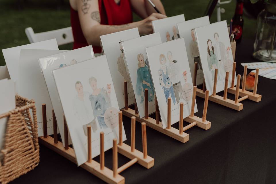 Ilustraciones en vivo