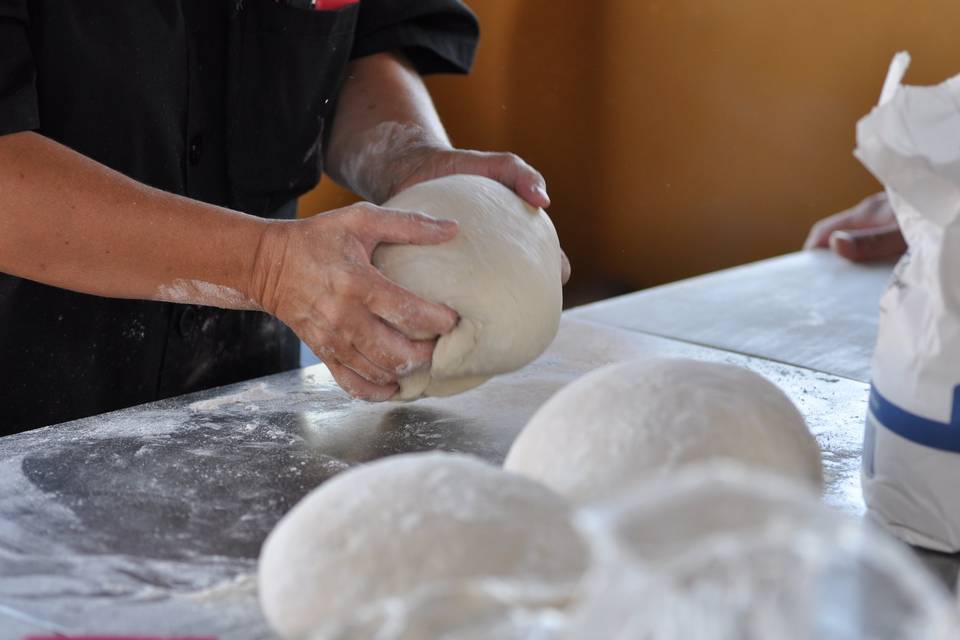 Showcooking - pizzas brasas