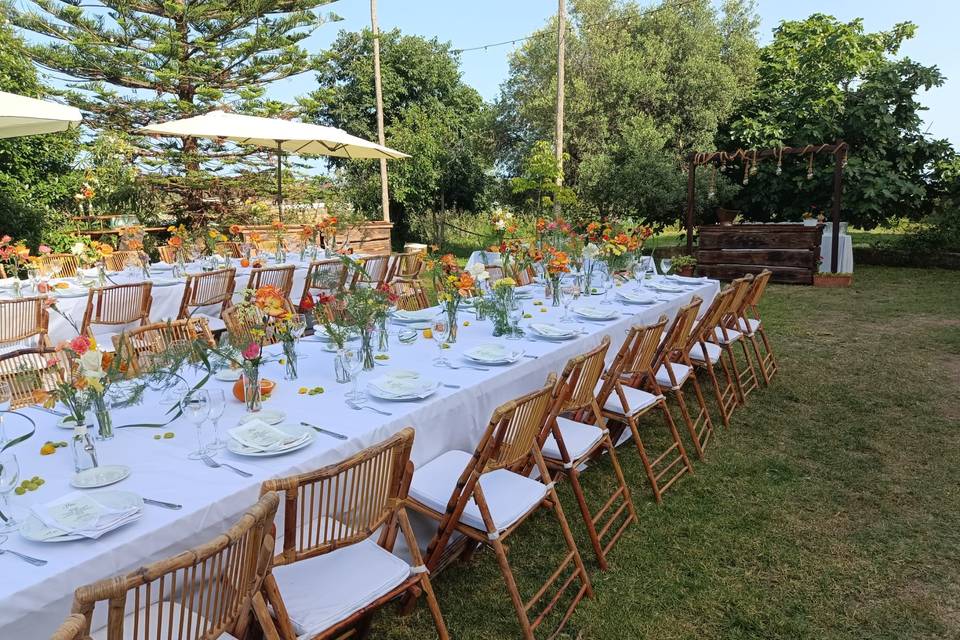 Boda al aire libre