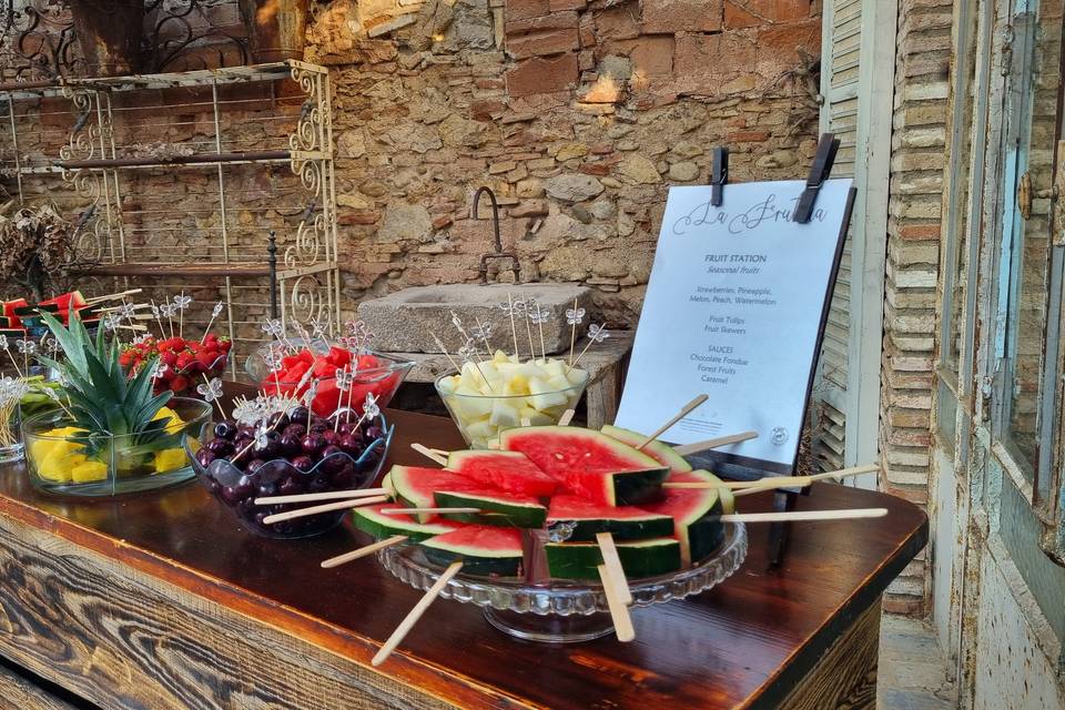 Estación frutas de temporada
