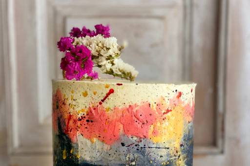 Abstract cake