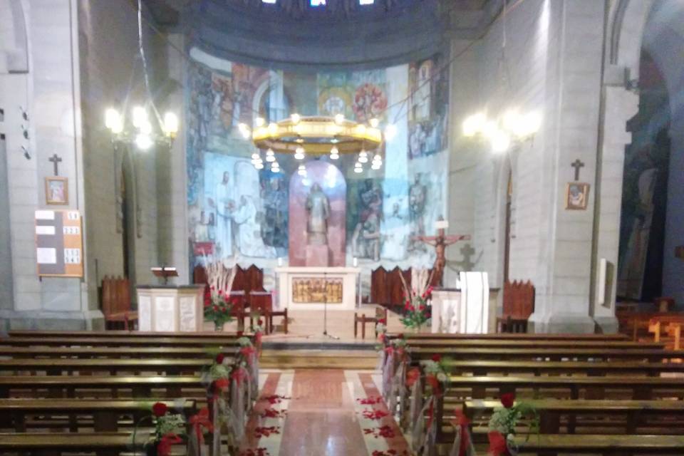 Decoración de iglesia