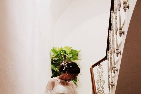 Preparativos de la novia