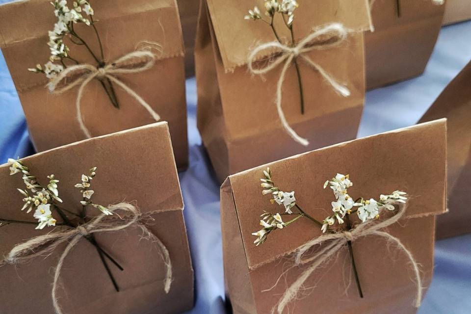 Packaging de regalo  para invitados