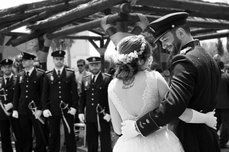 Boda de policía