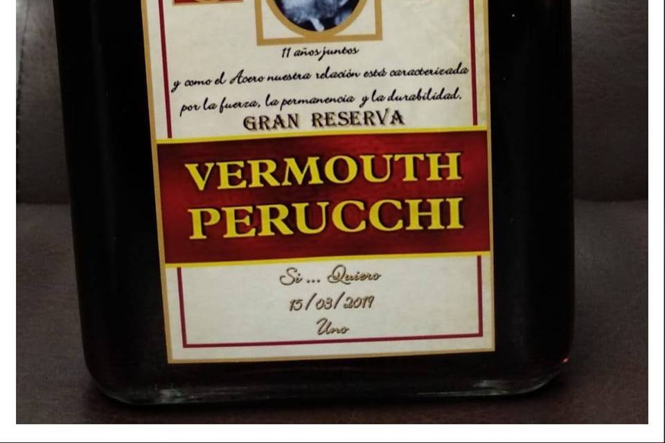 Vermouth personalizado regalo