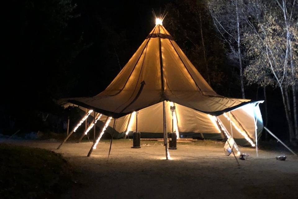 Detalle de tipi