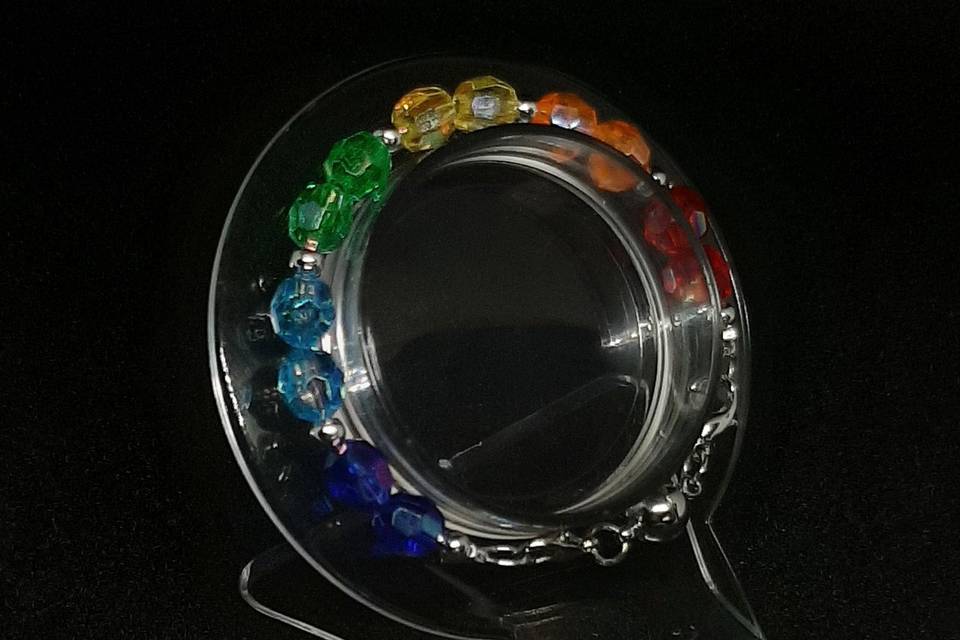 Pulsera arco iris