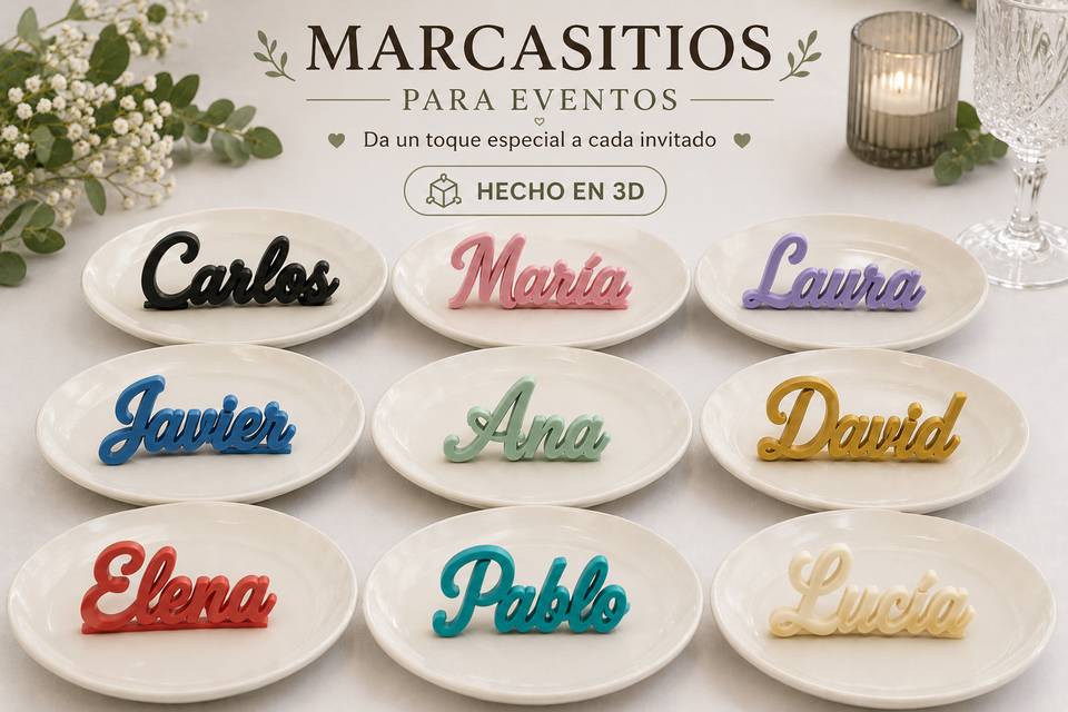 Marca sitios 3D