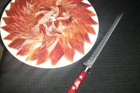 Corte de Jamón en evento