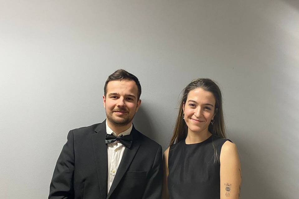 Abel y Elena, viola y violín