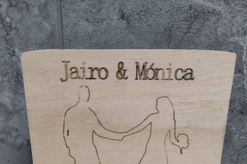 Peana madera frontal