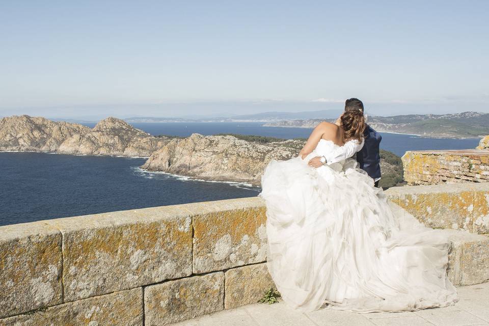 Postboda en Cíes