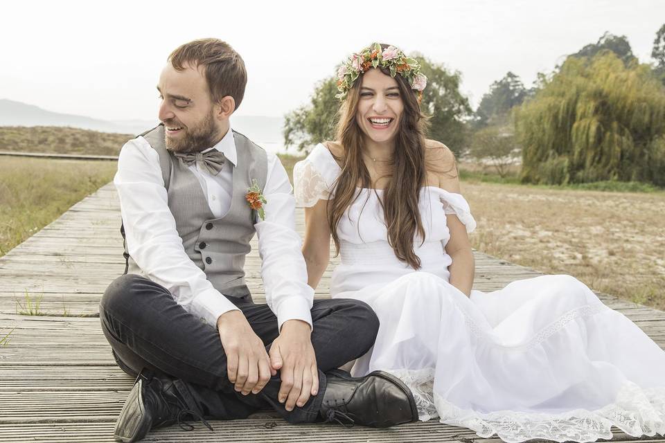 Postboda en Cíes