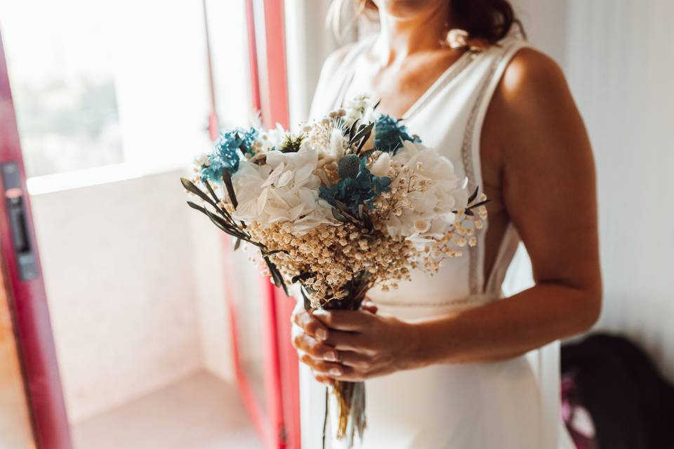 Preparación de la novia