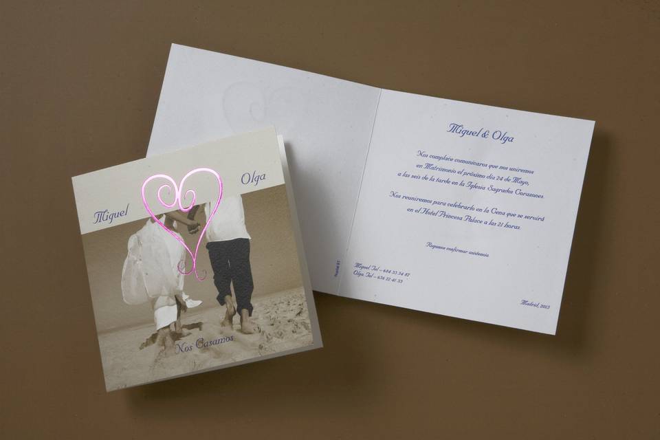 Invitaciones de boda