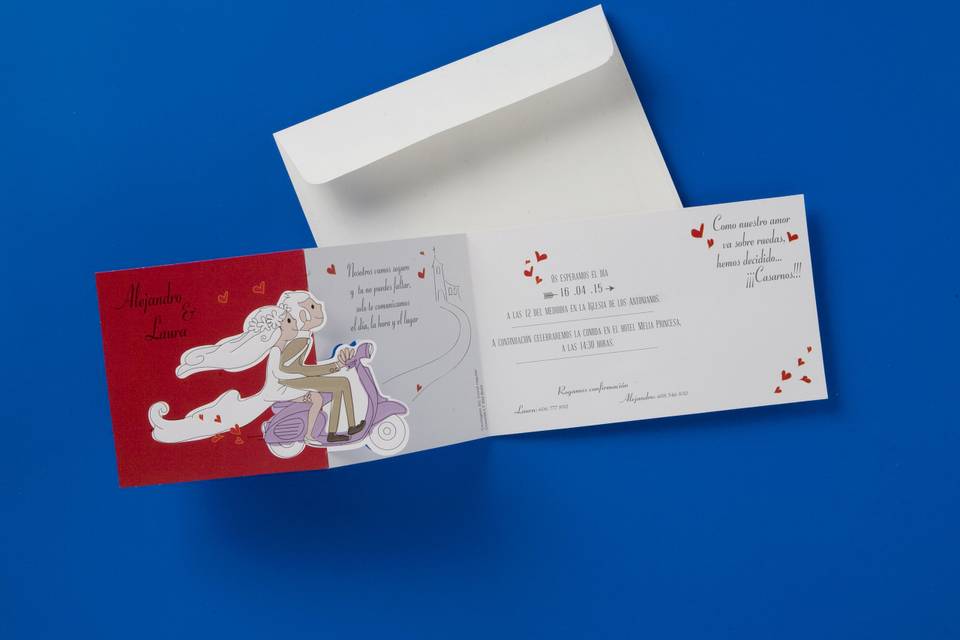 Invitaciones de boda