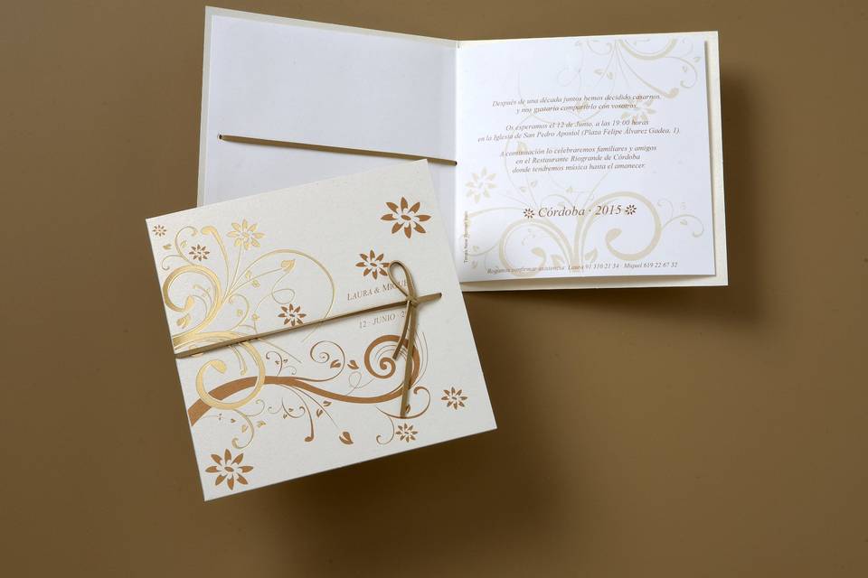 Invitaciones de boda