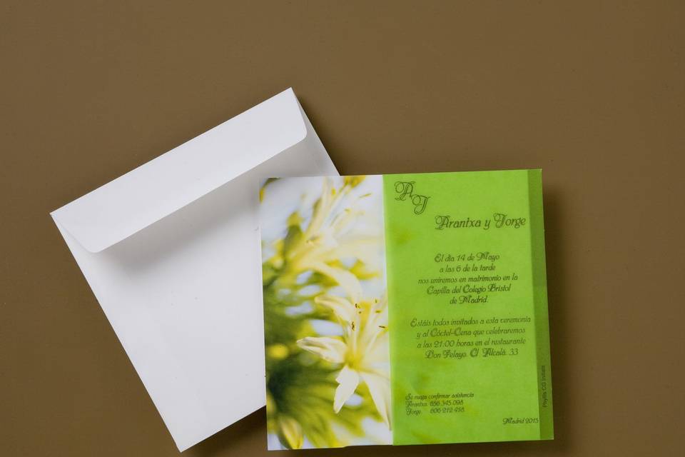 Invitaciones de boda