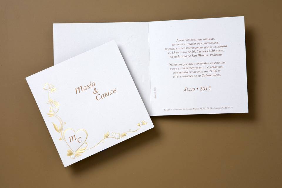 Invitaciones de boda