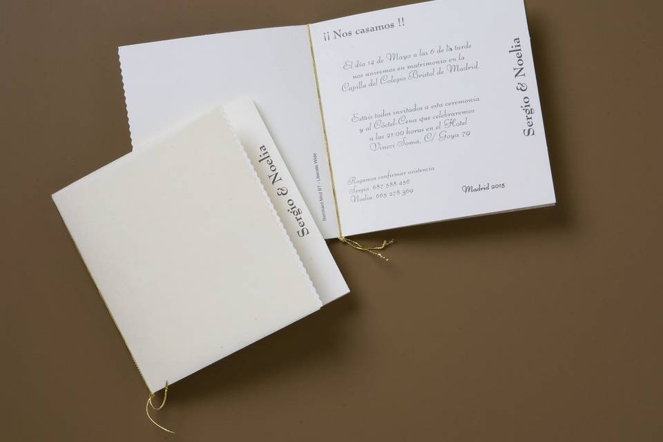 Invitaciones de boda